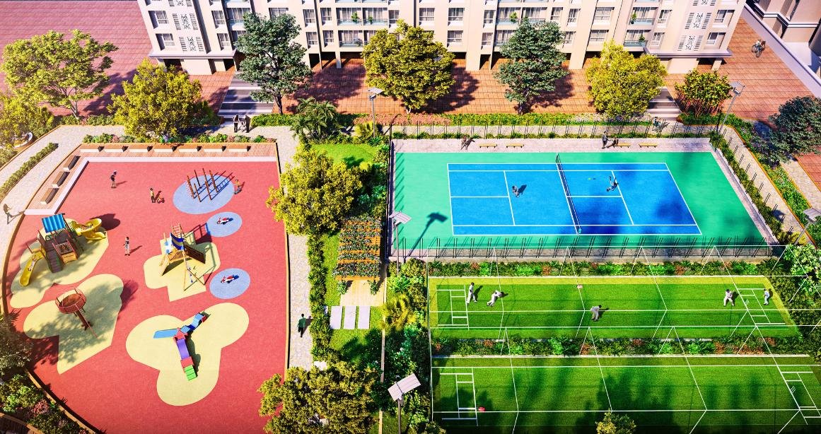 Dosti-West-County-Olive-Amenities-Multi-Sports-Arena-Balkum-Thane-West